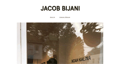Desktop Screenshot of jacobbijani.com